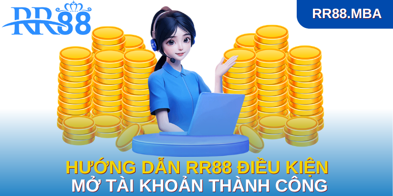 Hướng dẫn RR88 điều kiện mở tài khoản thành công